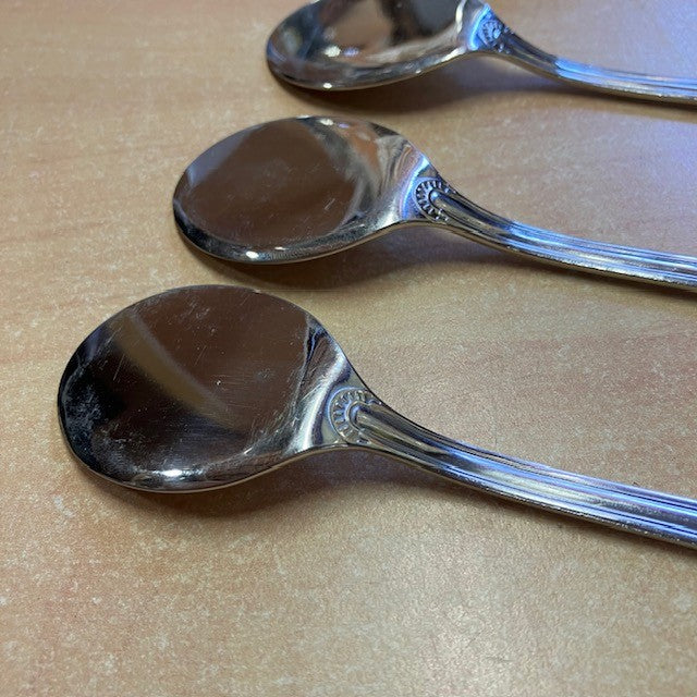 Ensemble De 6 Petites Cuillères Spatules Jean Couzon