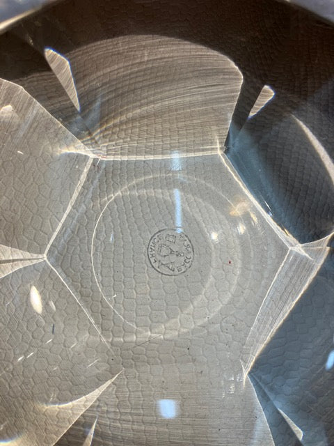 Coupelle Bol et Cuillère en Cristal Clair Baccarat