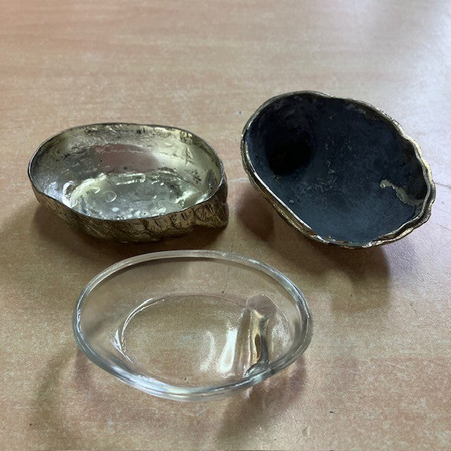 Ensemble De Pot A Moutarde, Salière Et Poivrière, En Forme De Caille, Métal Argenté