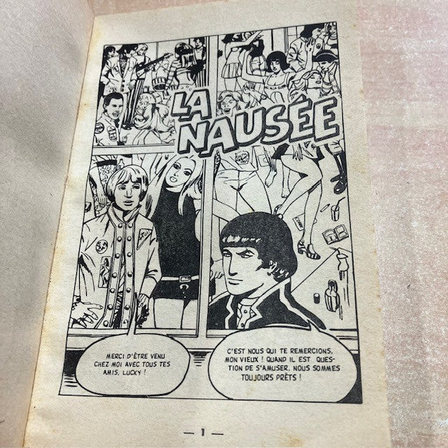 Bande Dessinée, Lucky, Numéro 22, La Nausée