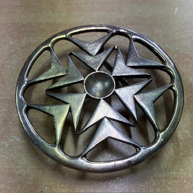 Boucle De Ceinture En Métal Argenté