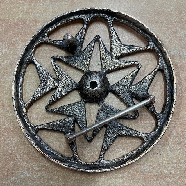 Boucle De Ceinture En Métal Argenté