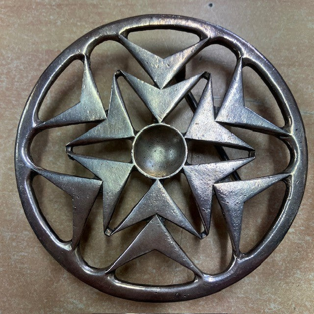 Boucle De Ceinture En Métal Argenté
