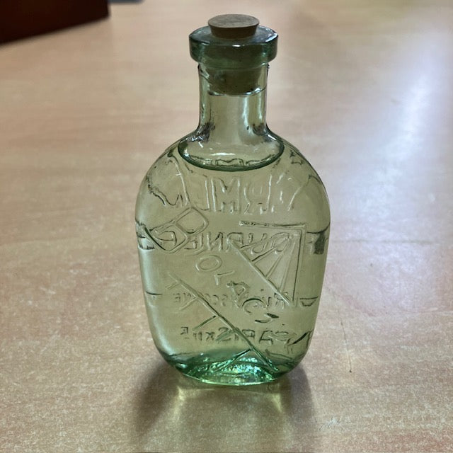 Petite Bouteille, Fiole, En Verre D'Apothicaire, Biolactyl Ferment Fournier 7 Rue Biscornet Paris