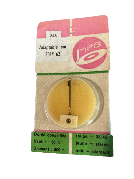 Saphir adaptable sur EDEN 62 Tourne Disque