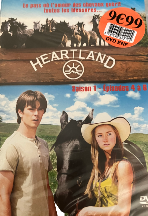 DVD Série Heartland Saison 1 Episodes 4 a 6 Neuf Sous Blister