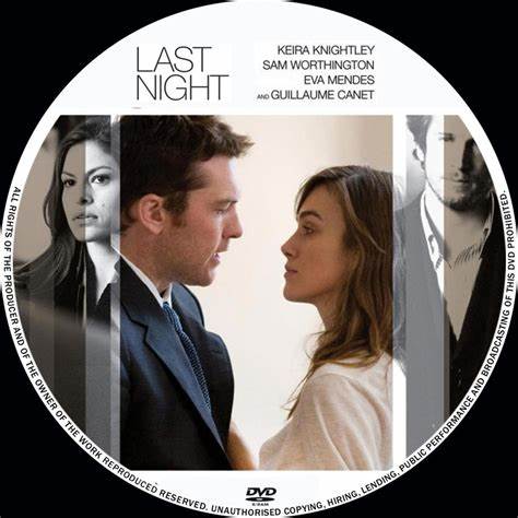 DVD Last Night Neuf Sous Blister