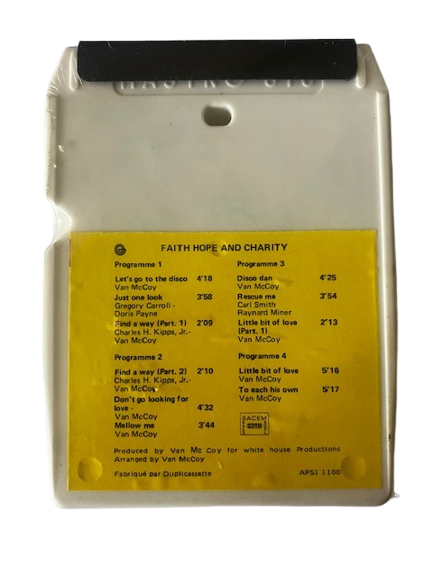 Track Cartridges / Cassette 8 Pistes - Faith Hope & Charity APS1 1100