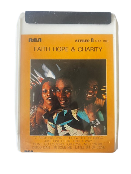 Track Cartridges / Cassette 8 Pistes - Faith Hope & Charity APS1 1100
