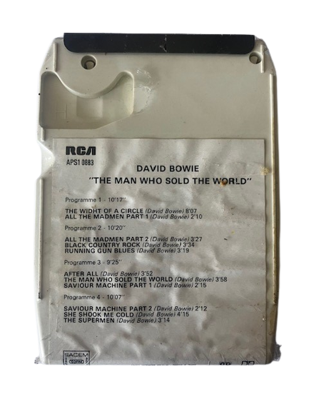 Track Cartridges / Cassette 8 Pistes - David Bowie The Man Who Sold The World APS1 0883