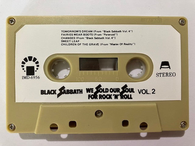 Cassette Audio Black Sabbath We Sold Our Soul For Rock’N’Roll
