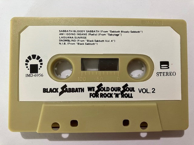 Cassette Audio Black Sabbath We Sold Our Soul For Rock’N’Roll