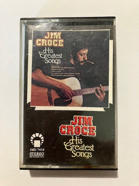 Cassette Audio Jim Croce His Greatest Songs