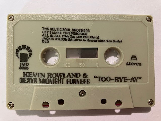 Cassette Audio Kevin Rowland & Dexys Midnight Runners Too Rye Ay