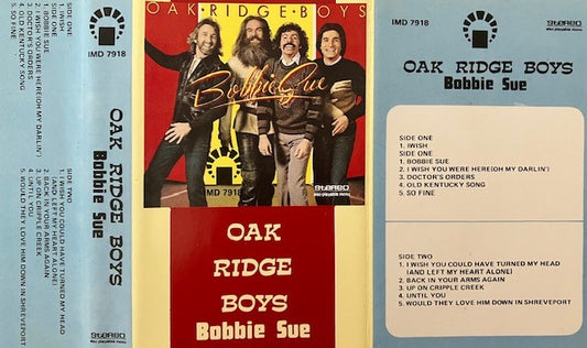 Cassette Audio Oak Ridge Boys Bobbie Sue