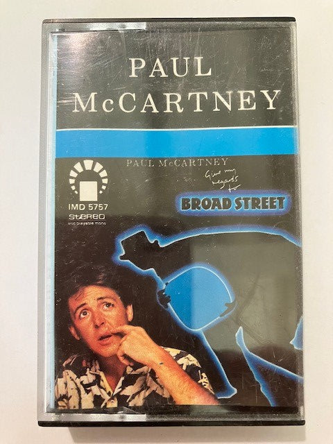 Cassette Audio Paul McCartney Broad Street
