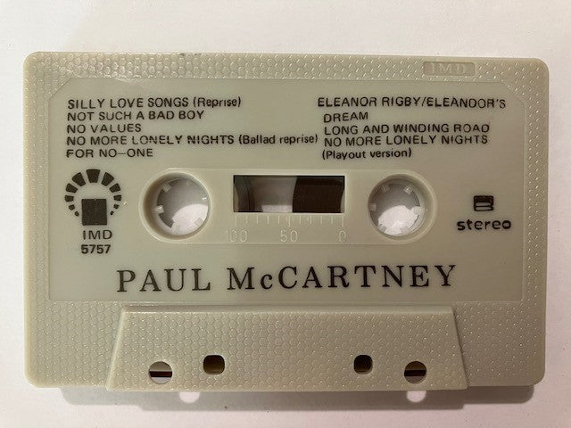Cassette Audio Paul McCartney Broad Street
