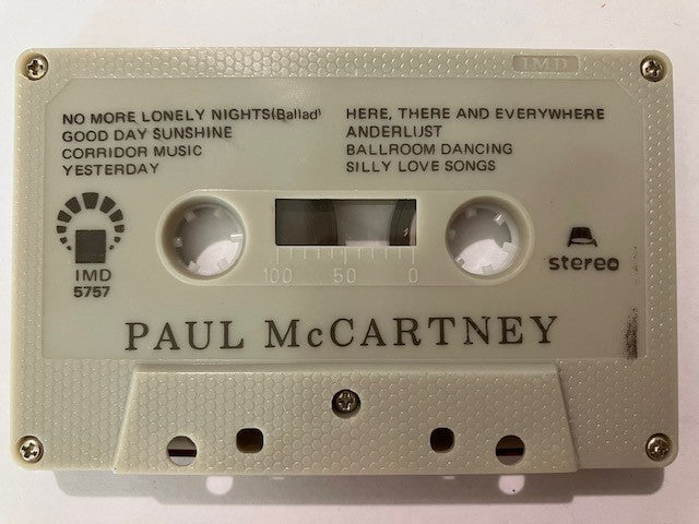 Cassette Audio Paul McCartney Broad Street