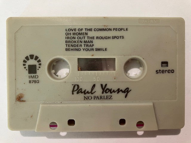Cassette Audio Paul Young No Parlez