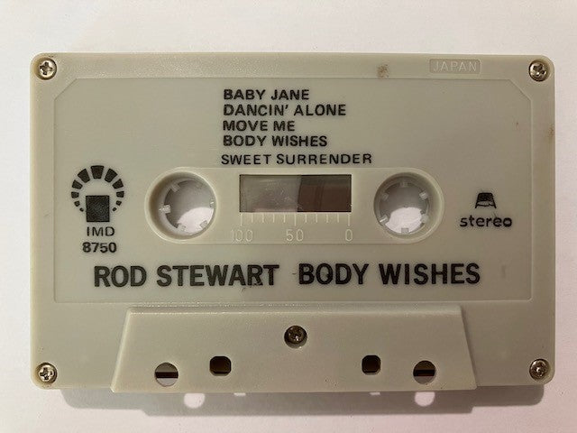 Cassette Audio Rod Stewart Body Wishes