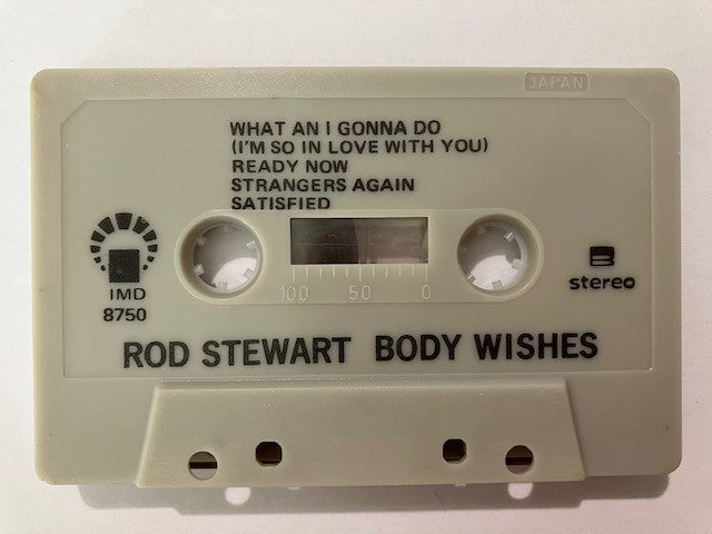 Cassette Audio Rod Stewart Body Wishes