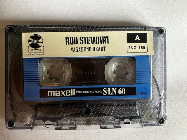 Cassette Audio Rod Stewart Vagabond Heart  Japan