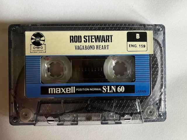 Cassette Audio Rod Stewart Vagabond Heart  Japan