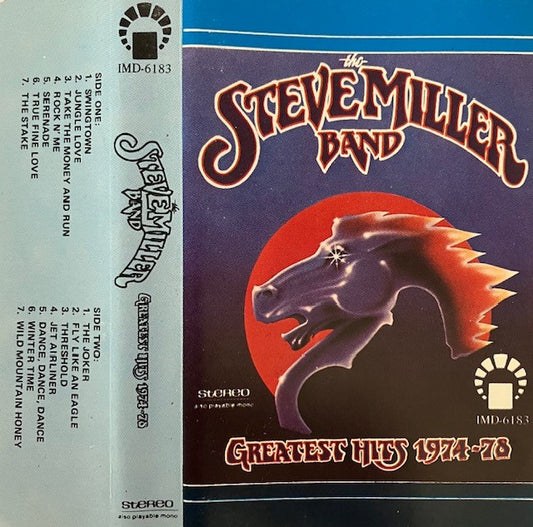 Cassette Audio Steve Miller Band GreatestHits 1974-78