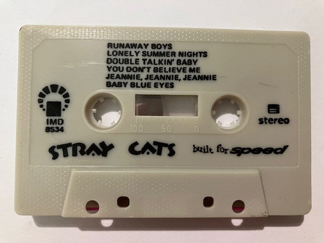 Cassette Audio Stray Cats Built For Speed