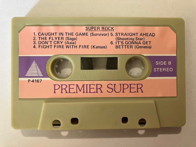Cassette Audio Super Rock