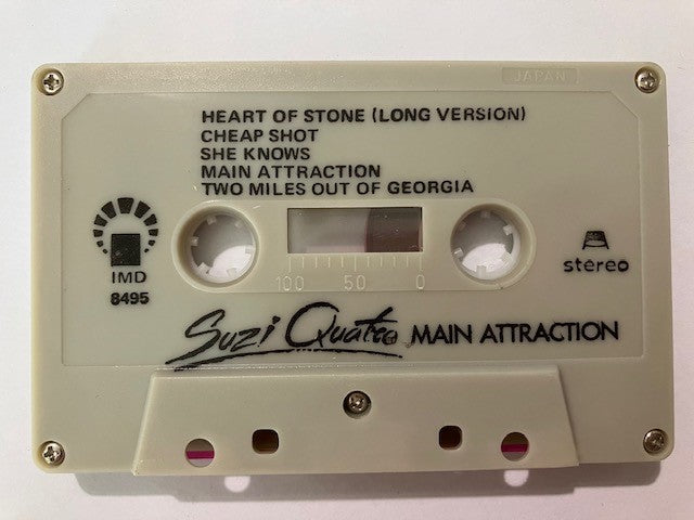 Cassette Audio Suzi Quatro Main Attraction