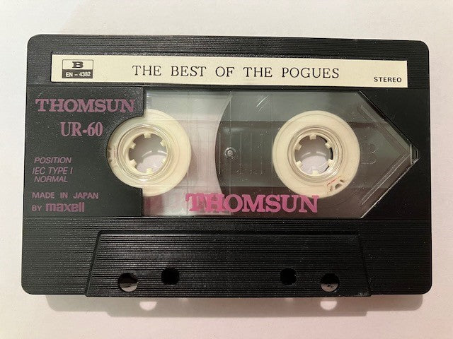 Cassette Audio The Best Of The Pogues