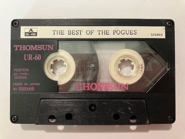 Cassette Audio The Best Of The Pogues