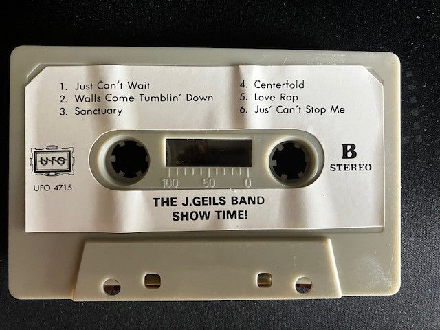 Cassette Audio The J. Geils Band - Show Time! UFO4715