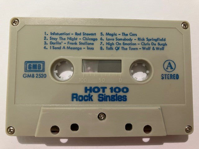 Cassette Hot 100 Rock Singles