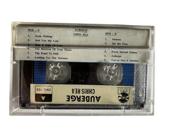 Cassette Audio Chris Rea Auberge Japan