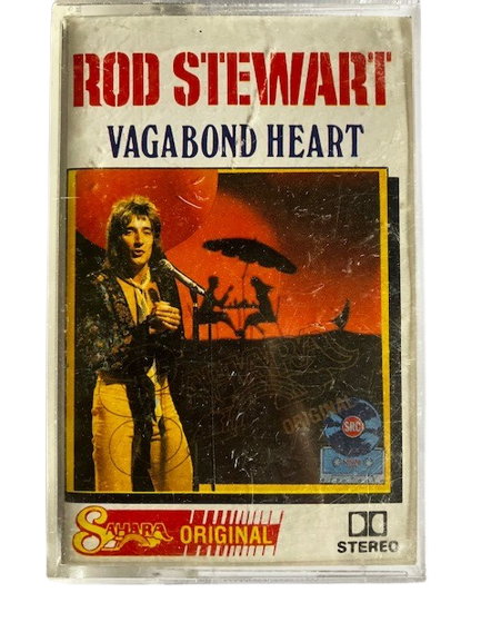 Cassette Audio Rod Stewart Vagabond Heart  Japan
