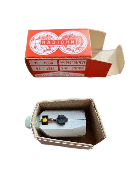 Cellule radiohm C6 stéréo 2 cartouche pick up tête de lecture tourne disque juke-box