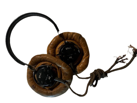 Casques et Écouteurs Doppelfernhörer Dfh.f bmm Wa.A. 409 WW