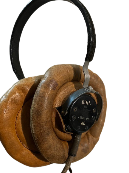 Casques et Écouteurs Doppelfernhörer Dfh.f bmm Wa.A. 409 WW
