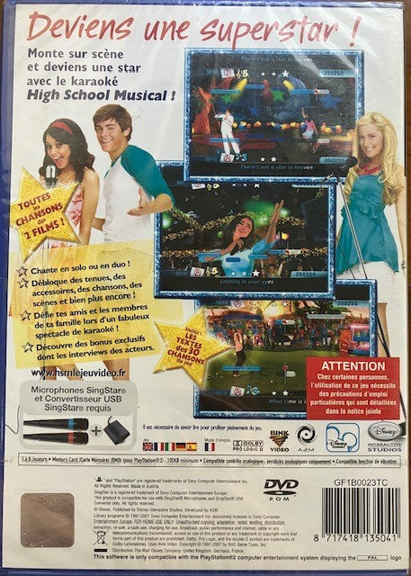 Jeu PS2 High School Musical - Tous En Scène ! Neuf Sous Blister