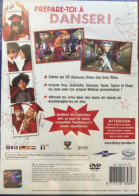 Jeu PS2 High School Musical 3 - Nos Années Lycée Dance Neuf Sous Blister