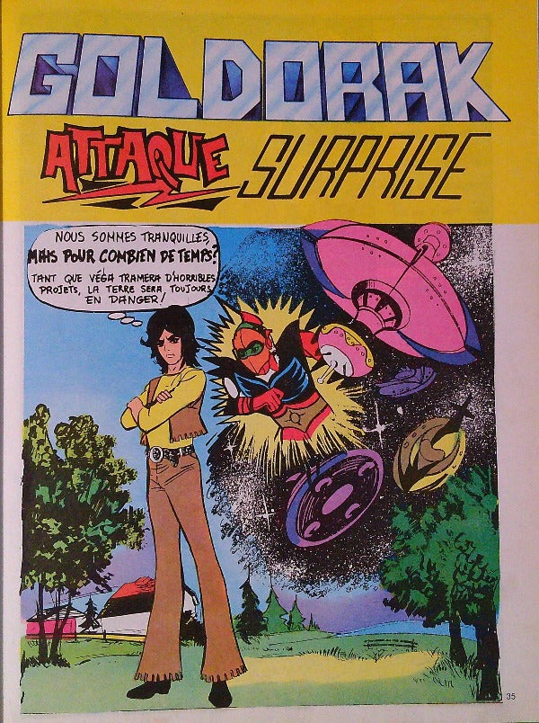 Bande Dessinée Goldorak Reedition n°1 2 3