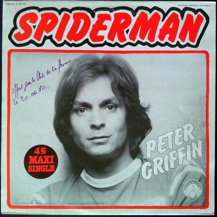 Maxi 45 Tours Peter Griffin – Spiderman