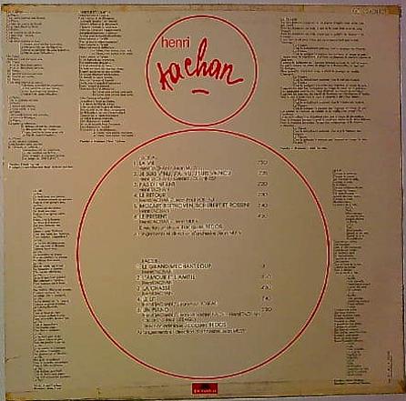 LP Henri Tachan – Henri Tachan