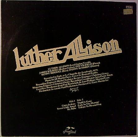LP Luther Allison – Live In Paris