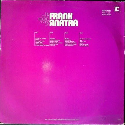 LP Frank Sinatra – The Most Beautiful Songs Of Frank Sinatra