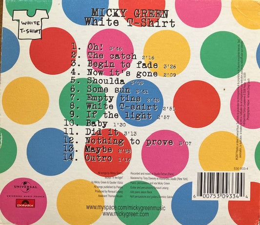 Cd Micky Green – White T-Shirt