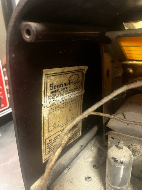 Poste Radio TSF Sentinel modèle 305W