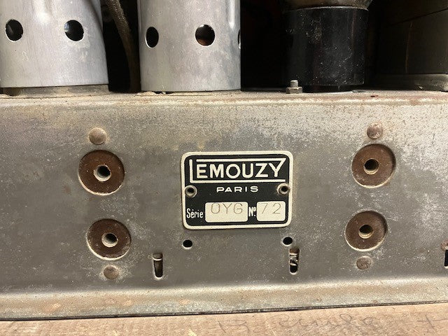 Poste radio tsf Lemouzy série OYG numéro 72